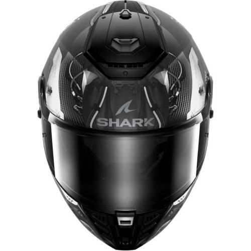 CASCO INTEGRALE SPARTAN RS CARBON XBOT CARBON ANTHRACITE SILVER | SHARK