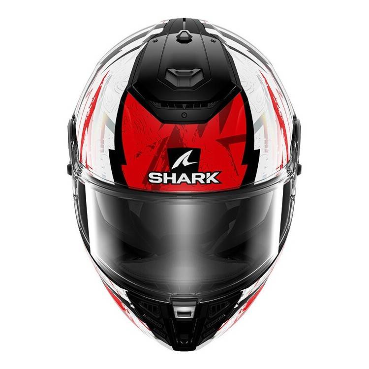 CASCO INTEGRALE SPARTAN RS HIBOLT BLACK RED CHROM | SHARK