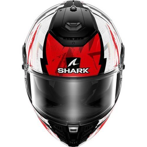 CASCO INTEGRALE SPARTAN RS HIBOLT BLACK RED CHROM | SHARK