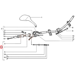CM060922 | MANICOTTO COM.GAS COMP | PIAGGIO RICAMBI ORIGINALI