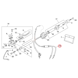 AP8214180 | CAVO GAS | PIAGGIO RICAMBI ORIGINALI