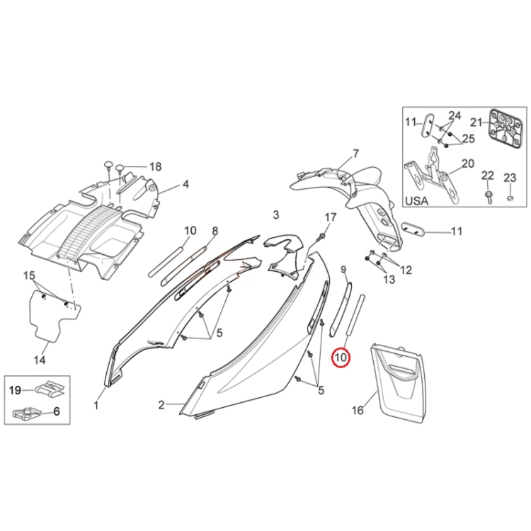 AP8166438 | TARGHETTA PRESPAZ.SPORTCITY | PIAGGIO RICAMBI ORIGINALI