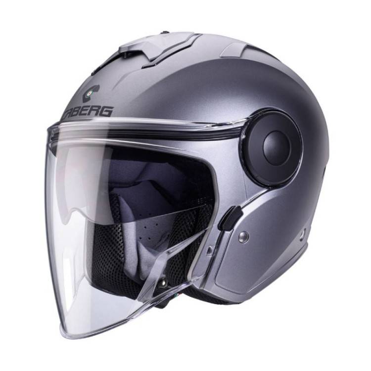 CASCO JET SOHO MATT GUN METAL | CABERG