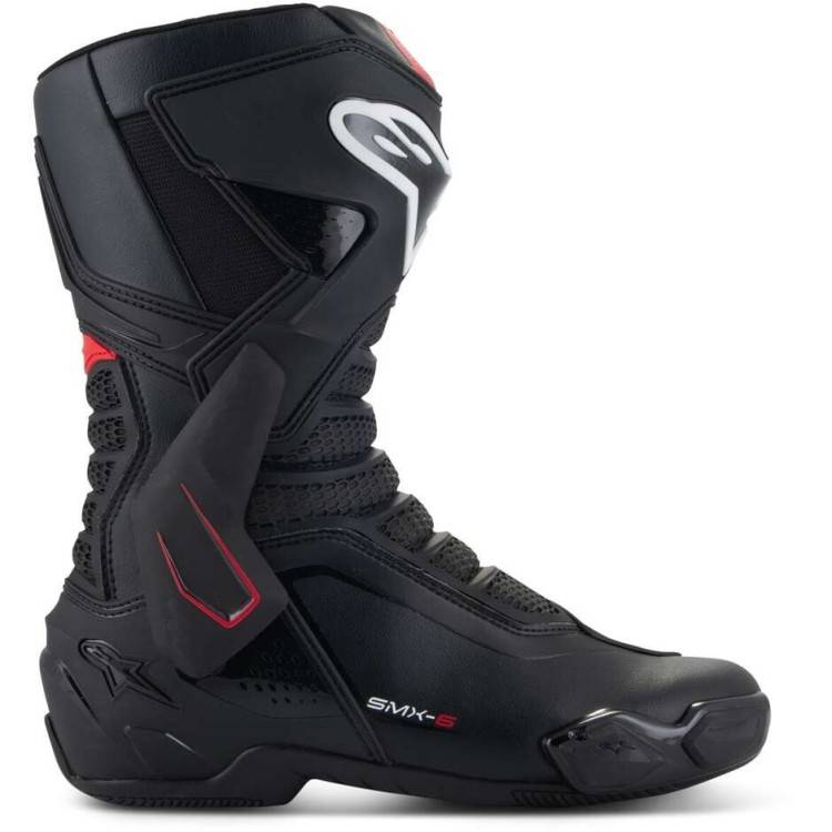 SMX-6 V3 STIVALI BLACK WHITE RED | ALPINESTARS