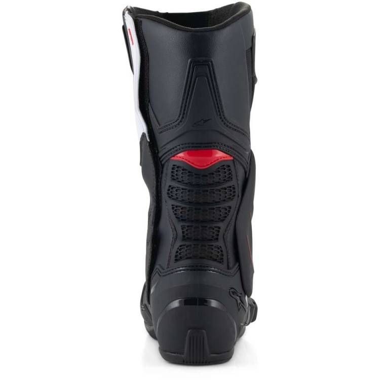 SMX-6 V3 STIVALI BLACK WHITE RED | ALPINESTARS
