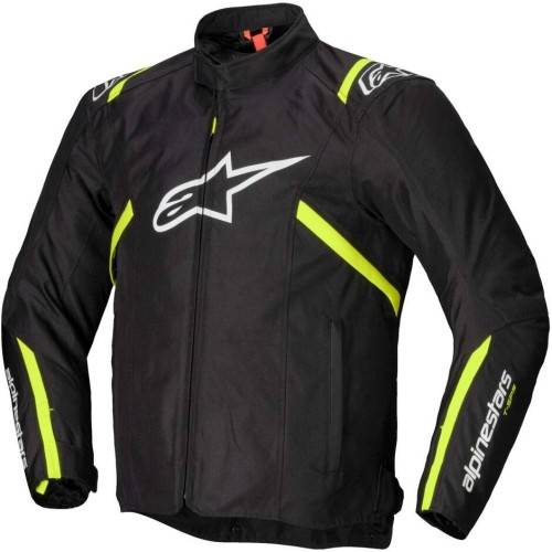T-SPS V2 WP GIACCA BLACK WHITE YELLOW FLUO | ALPINESTARS