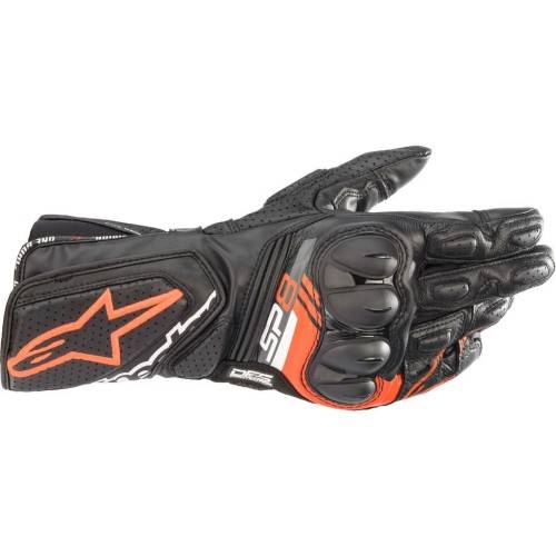 SP-8 V3 GUANTI BLACK RED FLUO | ALPINESTARS