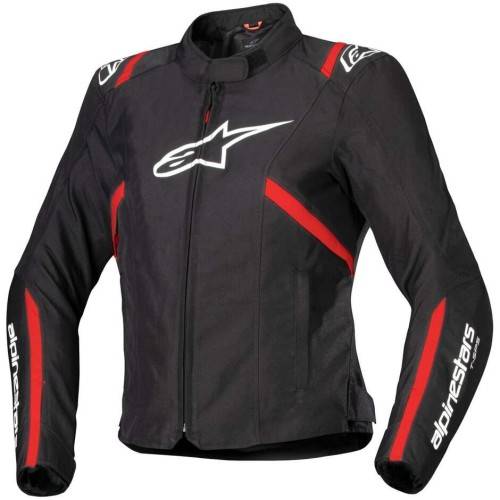 STELLA  T-SPS V2 WP GIACCA BLACK WHITE RED FLUO | ALPINESTARS