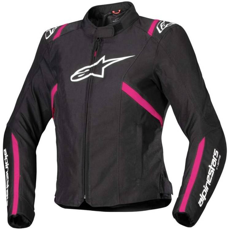 STELLA  T-SPS V2 WP GIACCA BLACK WHITE DIVA PINK | ALPINESTARS