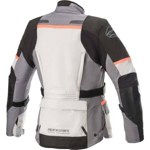 STELLA ANDES V3 DRYSTAR GIACCA ICE GRAY DARK GRAY BLACK CORAL | ALPINESTARS
