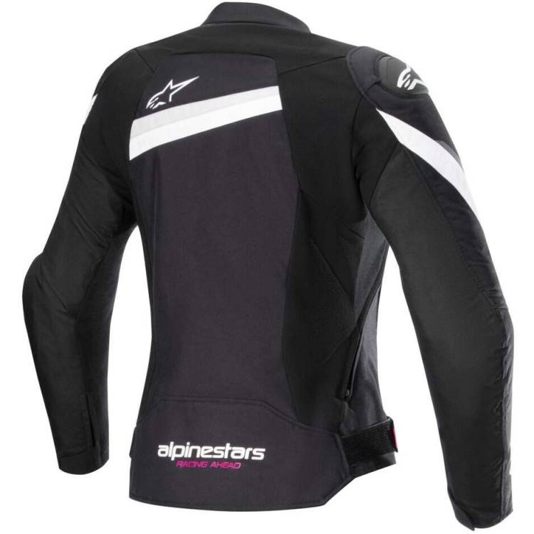 STELLA T-GP PLUS R V4 GIACCA BLACK WHITE | ALPINESTARS