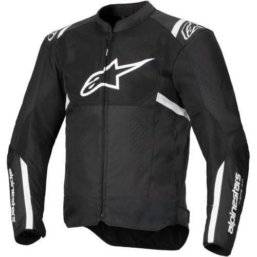 STELLA T-SPS AIR V2 GIACCA BLACK WHITE | ALPINESTARS