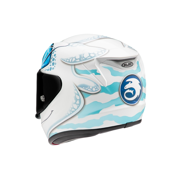 CASCO INTEGRALE RPHA 12 LIGHT FURY UNIVERSAL MC2 | HJC HELMETS