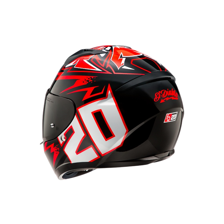 CASCO INTEGRALE C10 DIABLO MASK MC1 | HJC HELMETS