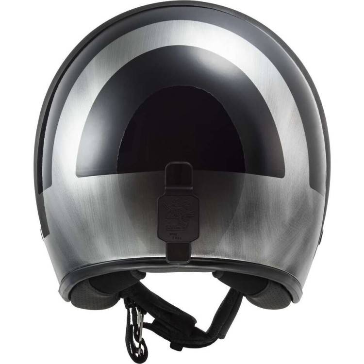 CASCO JET LS2 OF601 BOB II LINES BLACK JEANS-06