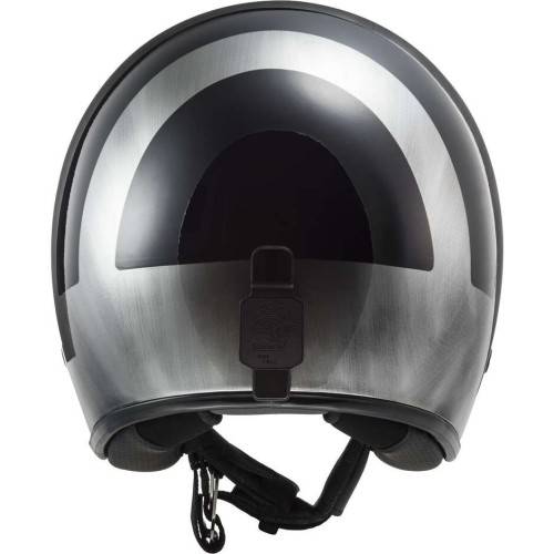 CASCO JET LS2 OF601 BOB II LINES BLACK JEANS-06