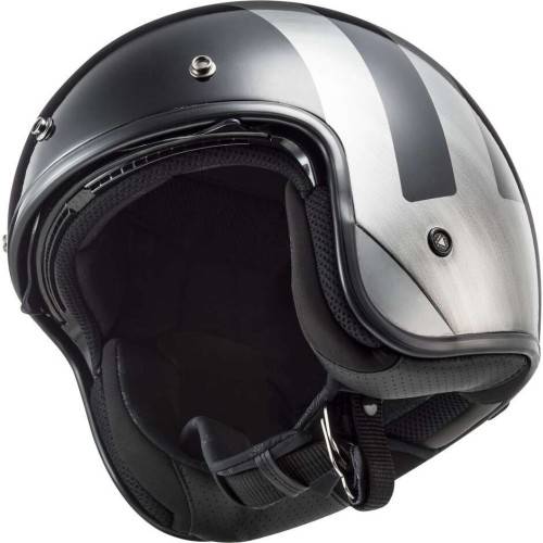 CASCO JET LS2 OF601 BOB II LINES BLACK JEANS-06