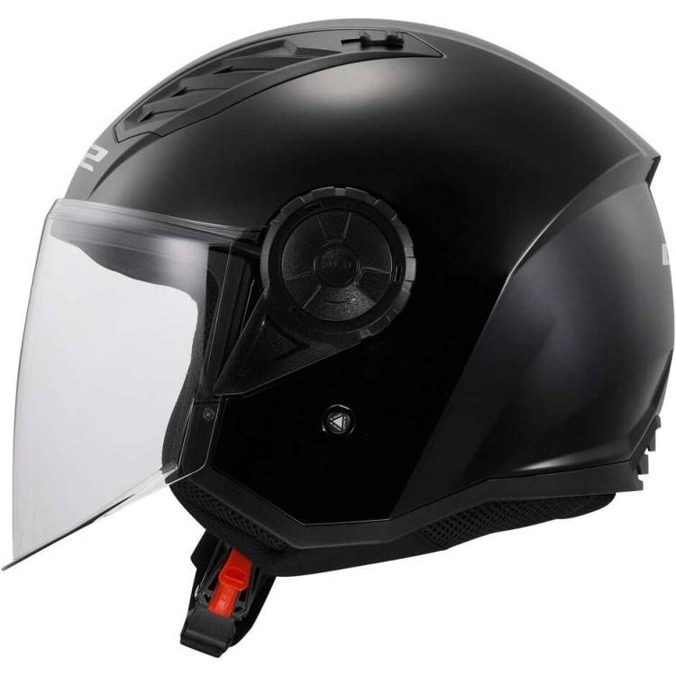 CASCO JET LS2 OF616 AIRFLOW II SOLID GLOSS BLACK-06