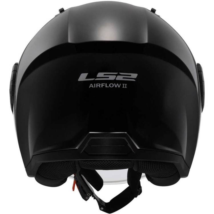 CASCO JET LS2 OF616 AIRFLOW II SOLID GLOSS BLACK-06