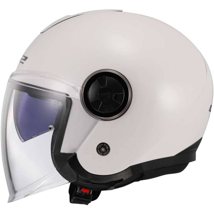 CASCO JET LS2 OF620 CLASSY SOLID WHITE-06