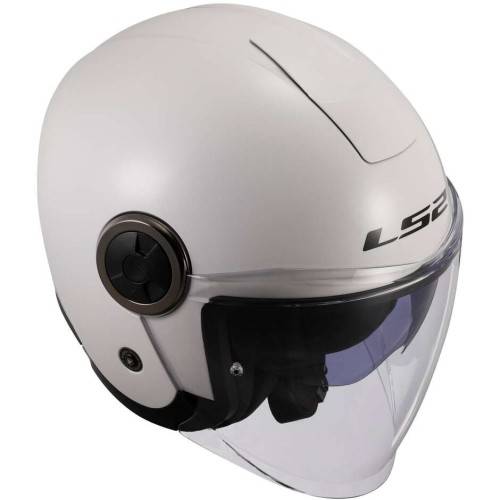 CASCO JET LS2 OF620 CLASSY SOLID WHITE-06