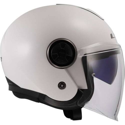 CASCO JET LS2 OF620 CLASSY SOLID WHITE-06
