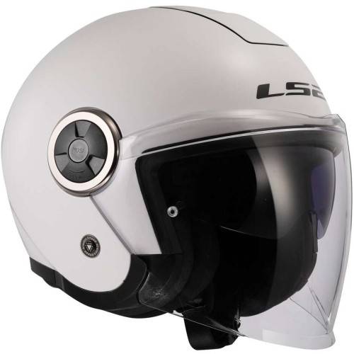 CASCO JET LS2 OF620 CLASSY SOLID WHITE-06