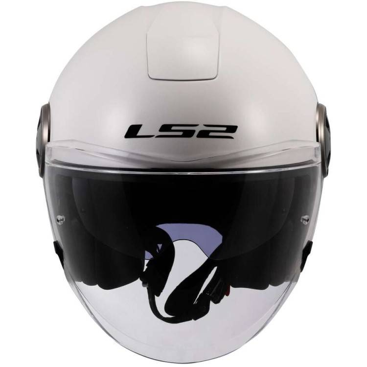 CASCO JET LS2 OF620 CLASSY SOLID WHITE-06