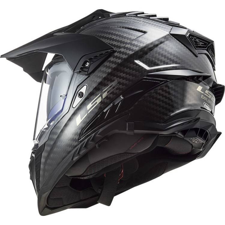 CASCO OFFROAD LS2 MX701 C EXPLORER GLOSS CARBON-06