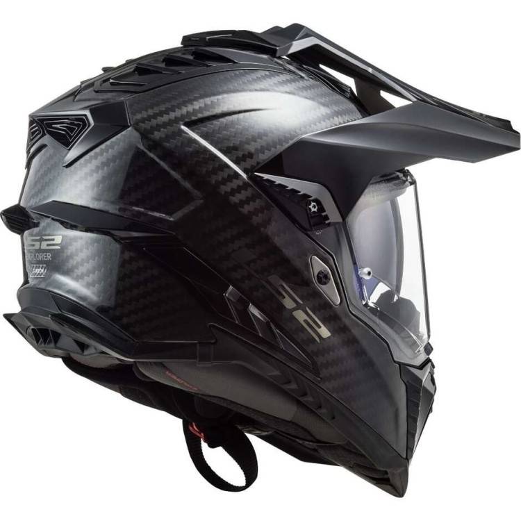 CASCO OFFROAD LS2 MX701 C EXPLORER GLOSS CARBON-06