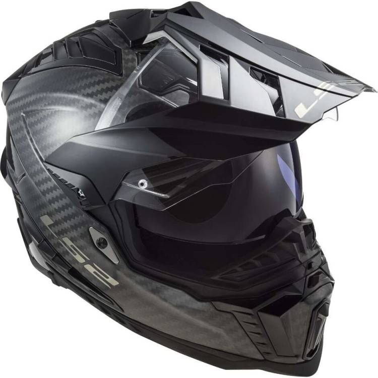 CASCO OFFROAD LS2 MX701 C EXPLORER GLOSS CARBON-06