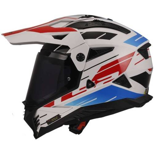 CASCO OFFROAD LS2 MX702 PIONEER II NAMIB WHITE BLUE RED-06