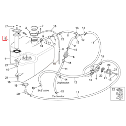 AP8127725 | SONDA LIVELLO BENZINA | PIAGGIO RICAMBI ORIGINALI