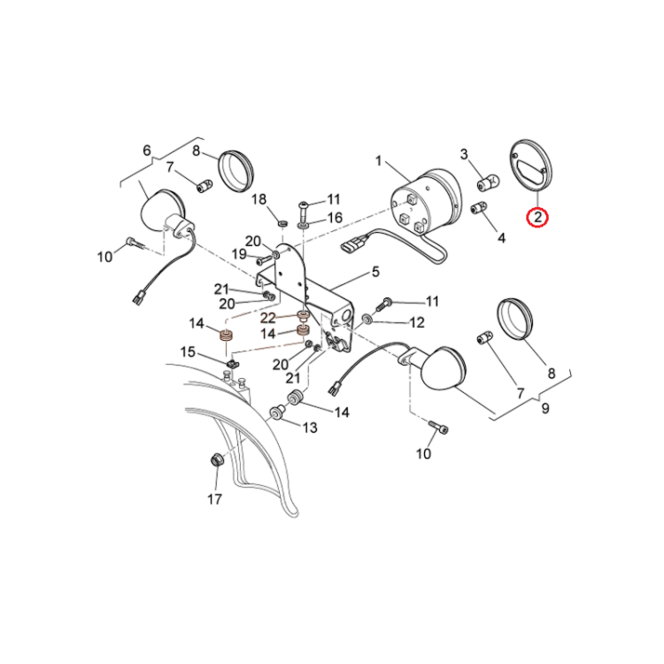 AP8127380 | KIT COPPETTA | PIAGGIO RICAMBI ORIGINALI