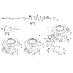 AP0250271 | GUARNIZIONE | PIAGGIO RICAMBI ORIGINALI