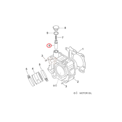 AP0236490 | PISTONE TENDICATENA | PIAGGIO RICAMBI ORIGINALI