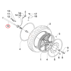 959376 | PERNO RUOTA | PIAGGIO RICAMBI ORIGINALI