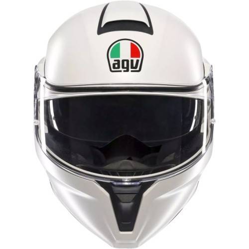 STREETMODULAR AGV E2206 MPLK MONO MATT MATERIA WHITE | AGV