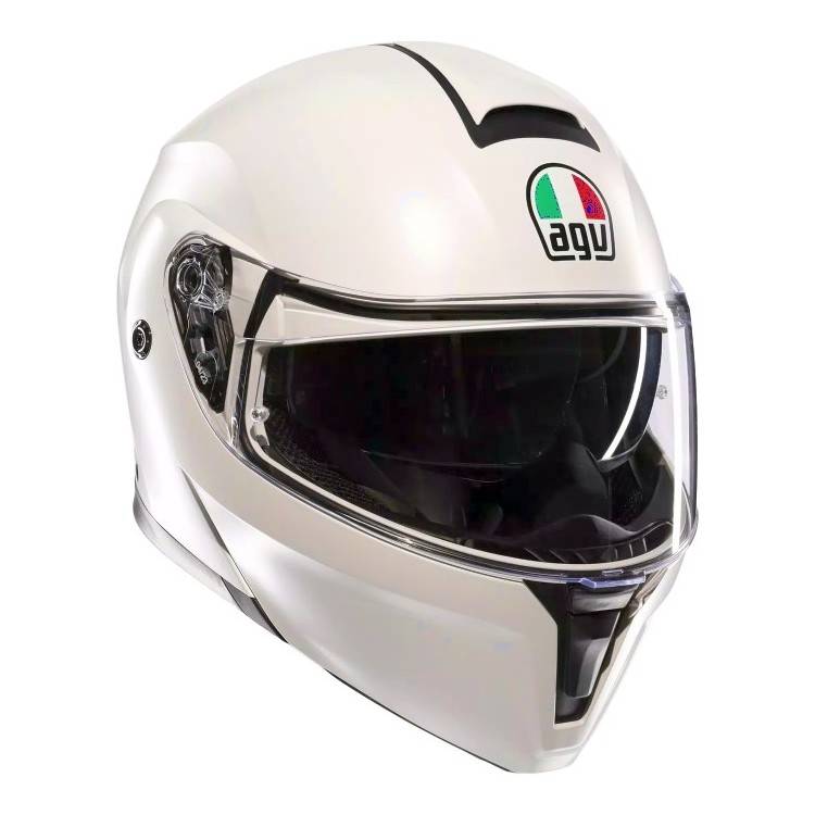 STREETMODULAR AGV E2206 MPLK MONO MATT MATERIA WHITE | AGV