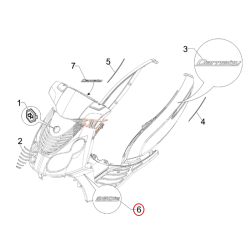655310 | TARGHETTA  | PIAGGIO RICAMBI ORIGINALI