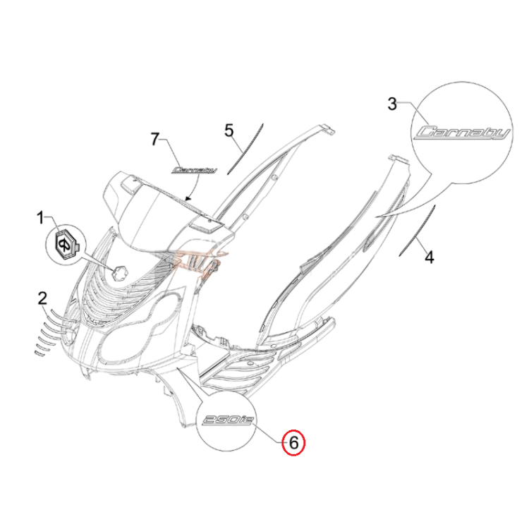 655310 | TARGHETTA  | PIAGGIO RICAMBI ORIGINALI