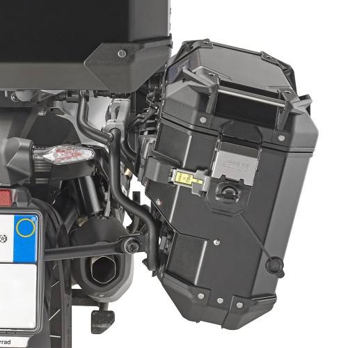VALIGIA LATERALE SCANTONATA DESTRA 33LT CAM-SIDE OBKEVO CUTOUT AL NE | GIVI | OBKEVS33BR