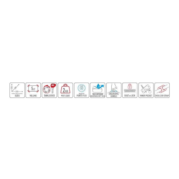 BORSELLO DA SERBATOIO TANKLOCKED SEMIRIGIDO WL902 | GIVI