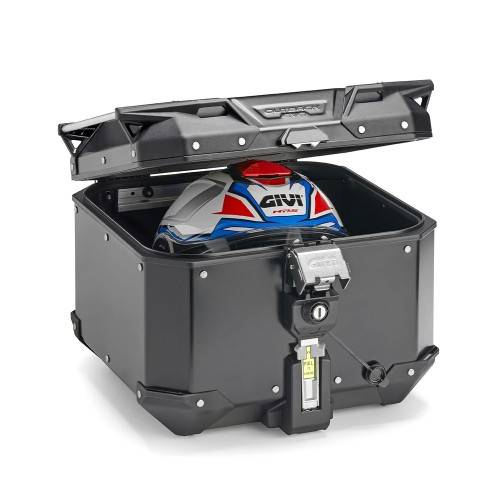 BAULETTO MONOKEY 42LT. OBKEVO 2024 ALLUMINIO NERO | GIVI | OBKEV42B