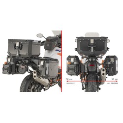 PORTAVALIGIE LATERALE KTM 1290 SUPER ADVENTURE R (21-24) | GIVI | PLOS7713CAM