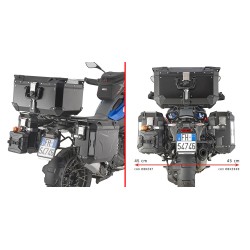 PORTAVALIGIE LATERALE BMW R1300GS (2024) | GIVI | PLOS5143CAM