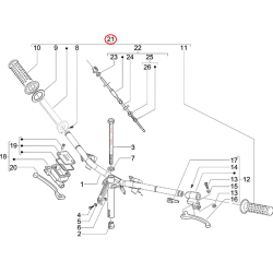 646839 | MANICOTTO COM.GAS COMP | PIAGGIO RICAMBI ORIGINALI
