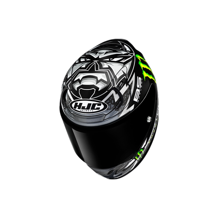 CASCO INTEGRALE RPHA12 QUARTARARO REPLICA BLACK MC5 | HJC HELMETS