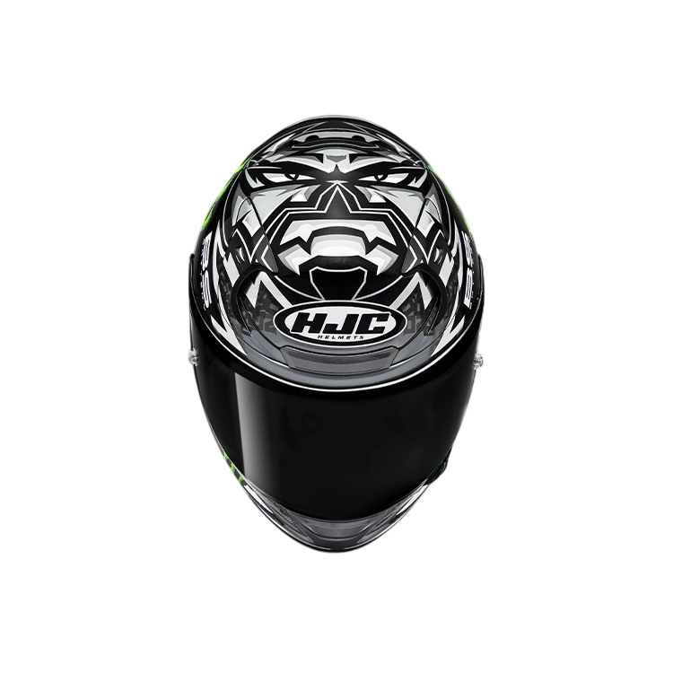 CASCO INTEGRALE RPHA12 QUARTARARO REPLICA BLACK MC5 | HJC HELMETS