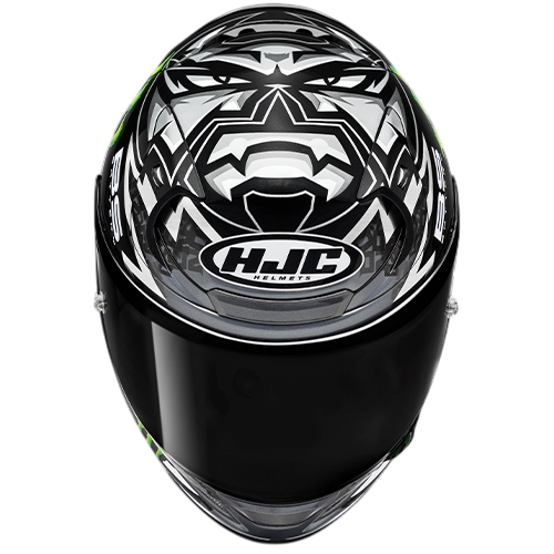 CASCO INTEGRALE RPHA12 QUARTARARO REPLICA BLACK MC5 | HJC HELMETS